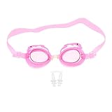 ifundom Antibeschlag Schwimmbrille für taucherbrille für taucherbrillen für Splash-Schwimmbrille Kinderpool Wasserdichte Kinderbrille schwimmbrille Pu Rosa