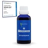 Laetitia Original Bitterstern Bittertropfen: Bitterstoffe aus 17 natürlichen Kräutern in bester Qualität – Bittertropfen mit aromatisch-feinen Geschmack - nach Hildegard von Bingen, 50 ml
