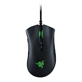 Razer DeathAdder V2 - Kabelgebundene USB-Gaming-Maus mit Optischen Mausschaltern (Focus+ 20K optischer Sensor, 8 Programmierbare Tasten, 5 On-Board-Speicherprofile) Schwarz