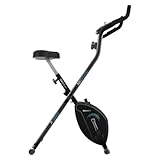 Cecotec Klappbares Indoor-Fahrrad DrumFit Cycle Talos und Pegasus, Schwungrad mit unterschiedlichen kg, Motorisierte/Manuelle Magnetische Widerstand, Einstellbarer Lenker und Sattel, Flaschenhalter