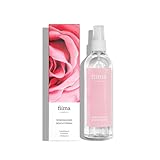 Bio Rosenwasser Spray 250ml - feuchtigkeitsspendendes Gesichtswasser zur Gesichtsreinigung Gesichtspflege Körper und Haar 100% Rein und Natürlich aus Bio Damaszener-Rosen fiima Cosmetics