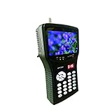 Satellitenfinder, KPT-255H DVB-S2 FTA C KU Band Digital Satellite Finder Meter mit MPEG-2 / MPEG-4 Besser als KPT-955H. für flexiblen Einsatz