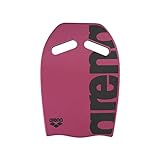 arena Unisex Schwimmbrett Kickboard als Schwimmhilfe oder zum Kraft- und Techniktraining), Pink (90), One Size, 39 x 30 cm