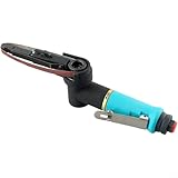 Feeshoppher Luftbetriebener Bandschleifer-Adapter zum Polieren, Schleifen und Entrosten von Schweißteilen, ca. 10 x 330 mm, 6,2 kgf/cm², 112 l/min, 16500 U/min