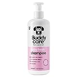 Buddycare Baby Fresh Dog Shampoo Shampoo für müffelige Hunde ab 8 Wochen - Baby-Puder-duftendes Welpen-Shampoo mit Aloe Vera und Provitamin B5 (500ml)