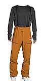 The North Face Men's SHDR Active Ski DryVent Waterproof Pants Shell Pants Timber Tan (Small/Short)