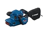 Bosch Professional Bandschleifer GBS 750 (850-W-Motor, inkl. Textilschleifband, Staubbeutel)