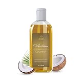 Vibratissimo Coconut 250 ml Massageöl - Natürliche Entspannung mit Kokosduft - Hautpflege, Wellness, Exotischer Duft