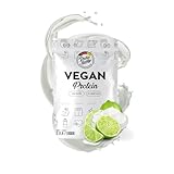 Proteinbuddys Vegan Protein Pulver 1KG Eiweiß Shake Yoghurt-Limette Made in Germany