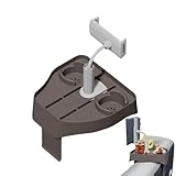 Whirlpool-Tisch, Whirlpool-Halterung, Whirlpool-Tische für den Außenbereich | robuste Badewanne mit 2 Tassenhaltern für aufblasbare Pools