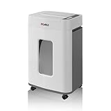 Dahle ShredMATIC 150 Aktenvernichter mit Autofeed (150 Blatt, P-4 Partikelschnitt, 24L Auffangbehälter, wartungsfrei) grau