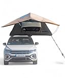 Owen Dachzelt Two Olivgrün | Autodachzelt für 2 Personen | Hochwertig & wetterfest | Campingzelt für Autos & Minivans