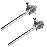 Robuster Jammer-Arm-Aufsatz for Krafttraining im Heim-Fitnessstudio, Verstellbarer Push-Arm-Griff, NUR for 3'X3'-Rack MIT 1'-Loch, 1 Paar