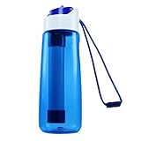 Wasserfilter Flasche Wasserkocher mit Filter Camping Air Sports Survival Notfall Wasserfilter Filtration Flasche