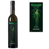 Absinth Strong68 | Mit Wermut/Thujon | 68% | Ohne Farbstoff | Das Original | (1x 0,5 l)