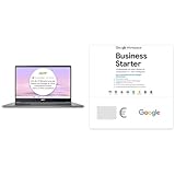 acer Chromebook Plus 515 (CB515-2H-30CZ) Laptop | 15,6' FHD Display | 8 GB RAM | 128 GB SSD | AI-Features | grau + Google Workspace Business Starter - Digitaler Gutschein für Deutschland