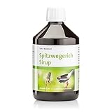 Sanct Bernhard Spitzwegerich-Sirup | Alkoholfreier, wohlschmeckender Saft mit 15 % Spitzwegerich-Extrakt & Honig | 500ml