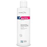 PsoriTIS 10% Urea Shampoo - Seborrhoische und Zu Psoriasis Neigende Kopfhaut | Seborrhoische Dermatitis, Schuppen, Pityriasis, Ichthyosis | Juckende, Schuppige, Entzündete Haut | Weizenkeimöl - 120ml