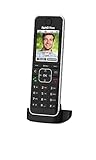 AVM FRITZ!Fon C6 Black DECT-Komforttelefon (hochwertiges Farbdisplay, HD-Telefonie, Internet-/Komfortdienste, Steuerung Fritz!Box-Funktionen) schwarz, deutschsprachige Version