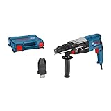 Bosch Professional Bohrhammer GBH 2-28 F (inkl. Zusatzhandgriff, Tiefenanschlag 210mm, Maschinentuch, Schnellwechselbohrfutter, Wechselfutter SDS-plus, Handwerkoffer)