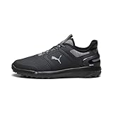 PUMA Herren Ignite Elevate Golfschuh, Black-Quiet Shade, 42 EU