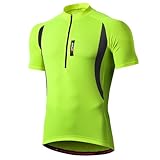 MEETWEE Herren Radtrikot Fahrradtrikot Kurzarm, Fahrradbekleidung Fahrrad Trikot T Shirt für Männer, Atmungsaktive Cycling Jersey Schnell Trocknen Radsport Bekleidung