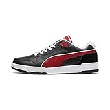 PUMA Unisex RBD Game Low Retro Sneaker, White Black-Club Red, 40 EU