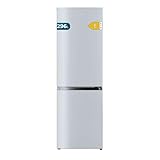 Cecotec Combi Kühlschrank Einbaubar 270 L Bolero CoolMarket Combi BI-S DF 270 E, Energieeffizienzklasse E, Defrost, Schiebetür, Schubladen und Regale aus gehärtetem Glas, Crisper Box, 177 x 54 cm