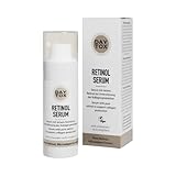 Gesichtsserum Anti Aging mit reinem Retinol - mildert Falten & Pigmentflecken, bekämpft unreine Haut - für alle Hauttypen - vegan & parfümfrei, DAYTOX Retinol Serum - 30ml