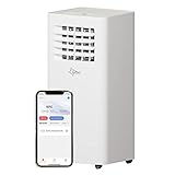 SUNTEC Mobiles Klimagerät Comfort 9.0 Eco R290 APP – Klimaanlage mobil und leise mit Smart App Steuerung – Entfeuchter für Räume bis 34 qm – Mobile Kühlung in Wohnung & Büro – 9.000 BTU – 2.600 Watt