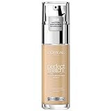 L'Oréal Paris Make up, Flüssige Foundation mit Hyaluron und Aloe Vera, Perfect Match Make-Up, Nr. 3.5.D Golden Peach, 30 ml
