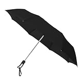 miniMAX - Windproof Regenschirm faltbar - Automatisches Öffnen und Schließen - 100 cm - Schwarz, blacks, 100 cm