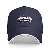 BEABAG Basecap Awake NOT Woke Baseballkappe Golfhut Herren Luxus Designer Hut Herren Kappe Damen