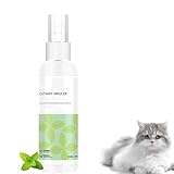 Catnip Spray, Katzenminze Spray als Beruhigungsmittel für Katzen, Katzen Minze, Anti Stress Katzen Beruhigungsmittel, Rein natürliches Anti Stress Spray zur Entspannung und zur Beruhigung von Katzen