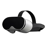 Atares Virtual-Reality-Brille, 3D-Gaming-Brille, verstellbar, kleine Virtual-Reality-Brille, WearableAll-In-Kopfhörer mit Treibern zum Ansehen von Contenid