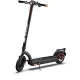 Sharp Core S4 Gen2 E-Scooter mit Straßenzulassung (10 Zoll Luftreifen, Blinker, bis zu 40 km Reichweite und 15 Prozent Steigung, IPX4, klappbar, Display, App, USB-Anschluss mit Ladefunktion, Black)