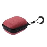 MERRYHAPY 2 STK Aufbewahrungstasche Für Kopfhörer Handtaschen-Organizer-einsätze Einfache Handtaschen wasserdichte Aufbewahrungstasche Tragetasche Für Kopfhörer Mini-kopfhörerhülle Rot Eva