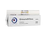 4 Rollen CONPART Basisvlies Malervlies Renoviervlies glattes Vlies 150 g/m² - 0,75 x 25 m (Grundpreis pro m² = 1,33 €)