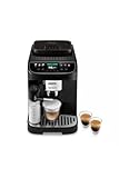 DeLonghi ECAM310.60.B Magnifica Evo Next Kaffeevollautomat, automatische Zubereitung, Milchaufschäumer, elegantes schwarzes Design