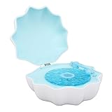 Bewinner Shell Bluetooth-Lautsprecher, Muschel-Lautsprecher, Wellen, Bluetooth-Lautsprecher mit Stimmungslampe, LED-Muschel-Lampe, kleiner Bluetooth-Lautsprecher, Ozeanwellen-Projektor, Muschellicht