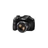 Sony DSC-H300 Digitalkamera Einstiegsbridge (20,1 MP, optischer 35fach Zoom, 25mm Weitwinkel-Objektiv, optischer Bildstabilisator SteadyShot, HD Video) schwarz