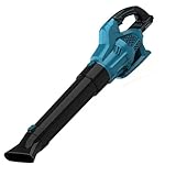 Akku Laubbläser für Makita Batterie,6-Gang Luftgeschwindigkeit Gebläse,22000RPM Leistungsstarker Kupfermotor,Elektrische Laubsauger für Garten, Rasenpflege, Schneeräumung,ohne Akku und Ladegerät