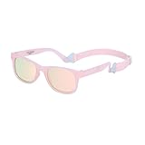 COCOSAND Baby-Sonnenbrille mit Polarisation und Band, UV-Schutz, für Mädchen, Jungen, Säuglinge, Kleinkinder, Neugeborene 0-24 Monate