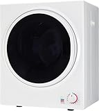 LEADZM Mini Wäschetrockner Elektrischer Trockner Ablufttrockner 2,5KG,33L,850W,3 Trocknungsmodi