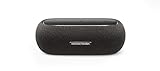 Harman Kardon Luna Bluetooth-Box in Schwarz – Tragbarer, wasserdichter Bluetooth-Lautsprecher – Bis zu 12 Stunden Akkulaufzeit