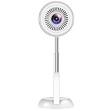 [3D TOF Autofokus & Android TV] VGKE Mini Beamer mit Hubständer, Automatische Trapezkorrektur Smart Beamer, 23000 Lumen Full HD 4K Unterstützung, WiFi6 Bluetooth Projektor für Handy/Outdoor/Laptop