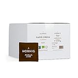 J. Hornig Cialde Espresso Pads, Caffè Crema Bio Fairtrade, kräftiger Geschmack & starkes Aroma, 150 Stück Kaffeepads im ESE Standard