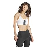 adidas Damen Aeroimpact Training Light-Support Bra Sport-BH, Undurchsichtige, Weiß/Schwarz, (X-Large) A/B