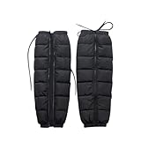 ACMEDE Winter Kniewärmer Motorrad Knieschoner 70cm Kniewärmer Knieschützer Wasserdicht Winddicht Plüschfutter Knieprotektor für Roller Radfahren