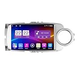 Android 11 9 Zoll Autoradio HD Touchscreen Für Toyota Yaris 2012-2017 Eingebaut Carplay Android Auto Unterstützt Hi-Fi BT 5.0 DSP RDS FM AM DAB GPS Navigation SWC Rückfahrkamera(B,M1)